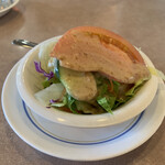 洋食屋テルミーヌ - モーニングセットのサラダ♪