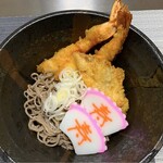 白花咲々 - 年越しそば エビ天セット 1人前 1000円
      （田舎蕎麦、大海老2本、金目鯛、刻み葱、かまぼこ、めんつゆ）