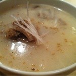 炭火焼 ゆうじ - 【2012.4.3】テールスープ