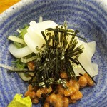 Hyakumi - イカ納豆