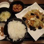 Koumi gyouza - 豚肉ときくらげはくさい炒め¥750