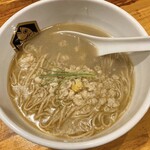 真鯛らーめん 麺魚 - ノドグロ100%ラーメン 2500円