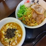 手打ち麺処 暁天 - つけ麺@980(ラースタ無料)