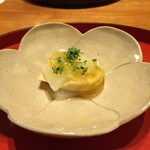 御料理 古川 - 新筍、ゆり根、大根かな、優しいお味のジュレ餡がかかったもの