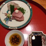 御料理 古川 - ポン酢と醤油で