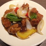 中国料理 喜祥 - 黒酢酢豚