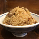 中華そば しば田 - 「炊き込みご飯」150円