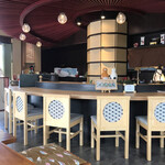 お茶の静香園 - カウンター席