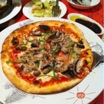 CHIANTI-TRE - きのこのピザ