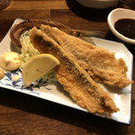 遊酒食堂 宇都宮 - おまかせのこってり魚料理
      （いわしのフライ）
