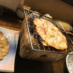 遊酒食堂 宇都宮 - カワハギ卓上炙り焼き