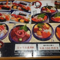 日本橋茅場町 寿司 鮮極 - ランチメニュー