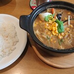 CURRY&BAR JAM - スープカレーチキン880円