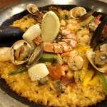赤羽スペインバルCirco - 海の幸たっぷりパエリア