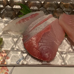 雪月風花 - お造り三種盛り