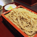 手打ちそば・うどん　大久保 - もり　550円。<2012_03>