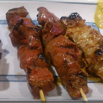 やきとん ひょっとこ - おっぱい、レバ、レバ、てっぽう