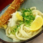 麦まる - 2011年11月 生醤油うどん ちく天ﾄｯﾋﾟﾝｸﾞ