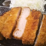 ごはん家 - 厚旨！三元豚のロースかつ定食 960円