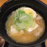 Washokuresutorantengu - 名物肉豆腐！