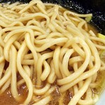 麺屋 庄太 - 大橋多摩の麺は新興系に良くあるような食感。