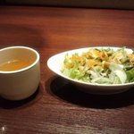 ふらんす亭 - スープとサラダ