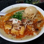 塩そば専門店 桑ばら - 塩担々麺（辛さ普通で注文）