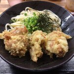 うどん蔵ふじたや - とり天かま玉