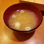 貴寿司 - 味噌汁