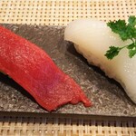 玄海鮨 - マグロとイカ
