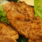 鮨 大照 - 白老牛＆上富良野ポークのハンバーグ