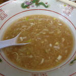 ラーメン二郎 - この後は穴あきレンゲがないとな～