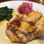 BIG FOOT - ラザニア〜パン付き¥1,000