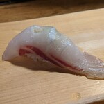 天史朗鮨 - 握り　黒鯛