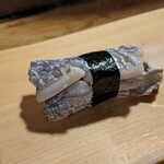 天史朗鮨 - 握り　タチウオ炙り