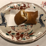 旬菜 おぐら家 - 白子とうにの春巻き揚げ