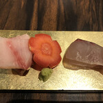 旬菜 おぐら家 - めかじき・しまあじ