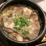 旬菜 おぐら家 - 仙台牛と筍の炊き込みご飯