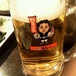 世界の山ちゃん - 生ビール（サントリーモルツ）
