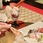 ランプの宿 - 黄金蟹のお造り