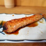 鳥竹 - つくねはあっさりした肉質、爽やかな大葉風味♪