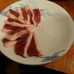 123677100 - うどんすき鍋の鴨肉
