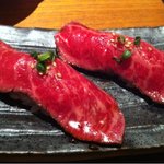 黒毛和牛のにぎり