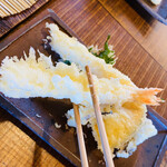 そば草香 - 海老♥♥
      やはり天ぷらと言えば海老♥♥