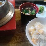 かき料理 かき友 - かき飯（1100円）