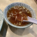 中華料理　満福亭 - おまけの定番スープ♡