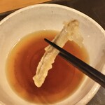 打心蕎庵 - ごぼうのかき揚げ850円＋税