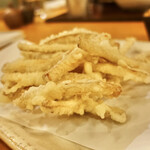 打心蕎庵 - ごぼうのかき揚げ850円＋税
