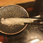 打心蕎庵 - わかさぎの天ぷら1,500円＋税