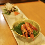 打心蕎庵 - 酒肴三種盛り